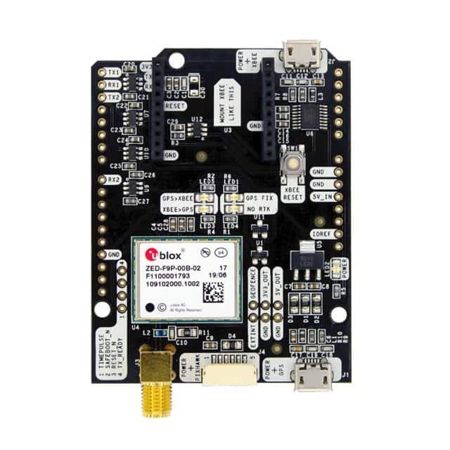 Hot Original Development Board Modules SIMPLERTK2B GPS/GNSS RTK ZED-F9P AS-RTK2B-F9P-L1L2-NH-02 RF Evaluation Compatible Kits
