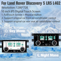 Remplacement de la radio stéréo Android pour Land Rover Discovery 5 LR5 L462 2017-2020 unité principale avec carplay sans fil et android auto