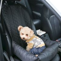 Housse de siège avant pour animaux de compagnie, siège surélevé pour animaux de compagnie, Deluxe 2 en 1, housse de siège imperméable pour chiens pour voitures