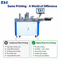 Imprimante d'étiquettes suspendues CSJ-U601TAG, jet d'encre UV, 600 DPI, machine numérique pour étiquettes de vêtements, cartes, emballages de vente au détail