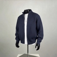 Cardigan pour homme : Nouvelle collection 2026 – Veste zippée en maille pour le printemps, l'automne et l'hiver