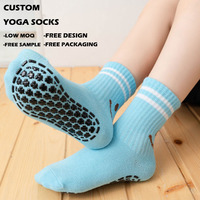 Chaussettes en polyester et nylon tricotées sur mesure avec logo imprimé par transfert thermique sur le bord, séchage rapide, antibactériennes, écologiques pour l'automne
