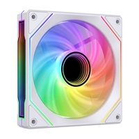 Ventiladores de Refrigeración para Caja de PC Magic Infinity Mirror de 120 mm RGB ARGB, Silenciosos, con Aspas de Giro Positivo/Inverso, para Juegos