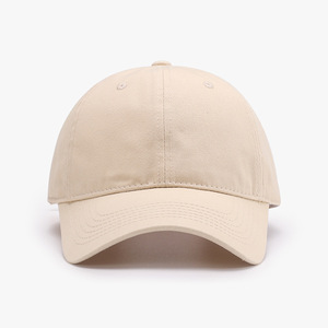 Gran oferta, logotipo personalizado, gorras de béisbol de ala curva en blanco de alta calidad, algodón, 6 paneles, colores lisos, sombreros de papá no estructurados con <span class=keywords><strong>EMBR</strong></span> - Product Image 1
