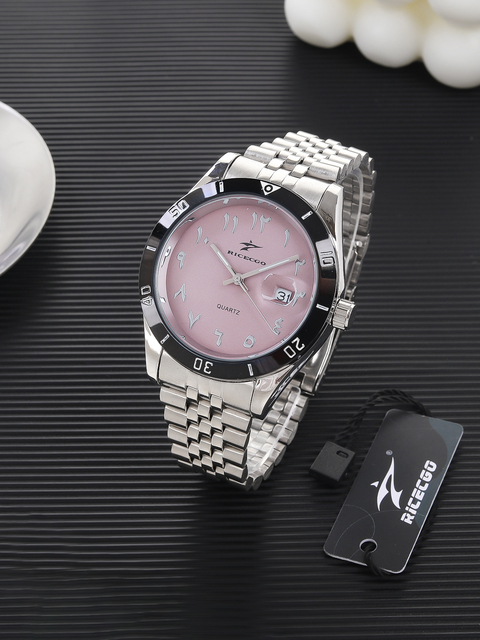 Luxury Business Sport Fashion Antique Simple Stainless Steel Glass Dial Men's Quartz Watch