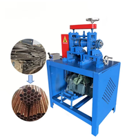 Machine de séparation de radiateurs industrielle automatique à haute productivité certifiée CE pour le recyclage des radiateurs en aluminium et en cuivre