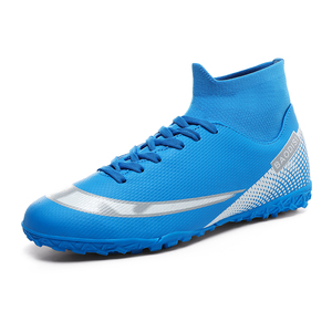 <span class=keywords><strong>Scarpe</strong></span> da Calcio Alte con Lacci <span class=keywords><strong>Scarpe</strong></span> da <span class=keywords><strong>Calcetto</strong></span> Stivali da Calcio FG HG TF Sport di Squadra Calzature per Ragazzo Ragazza Uomo Donna - Product Image 3