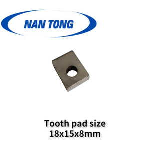 Plaquette de préhension Nantou 18x15x8mm pour pièces de machine d'impression, plaquette à dents en plastique - Product Image 4