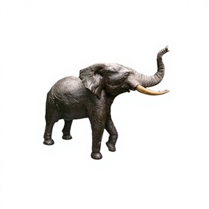 Sculpture d'éléphant en bronze, décoration originale, petites créations artisanales, prix de gros - Product Image 1