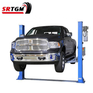 Elevador Hidráulico para Autos de Dos Postes y Doble Cilindro ShuangRui/SR SR-P40D con Plataforma de Bloqueo Desbloqueable, 12 Meses de Garantía, SR-P40D Dirt B - Product Image 1
