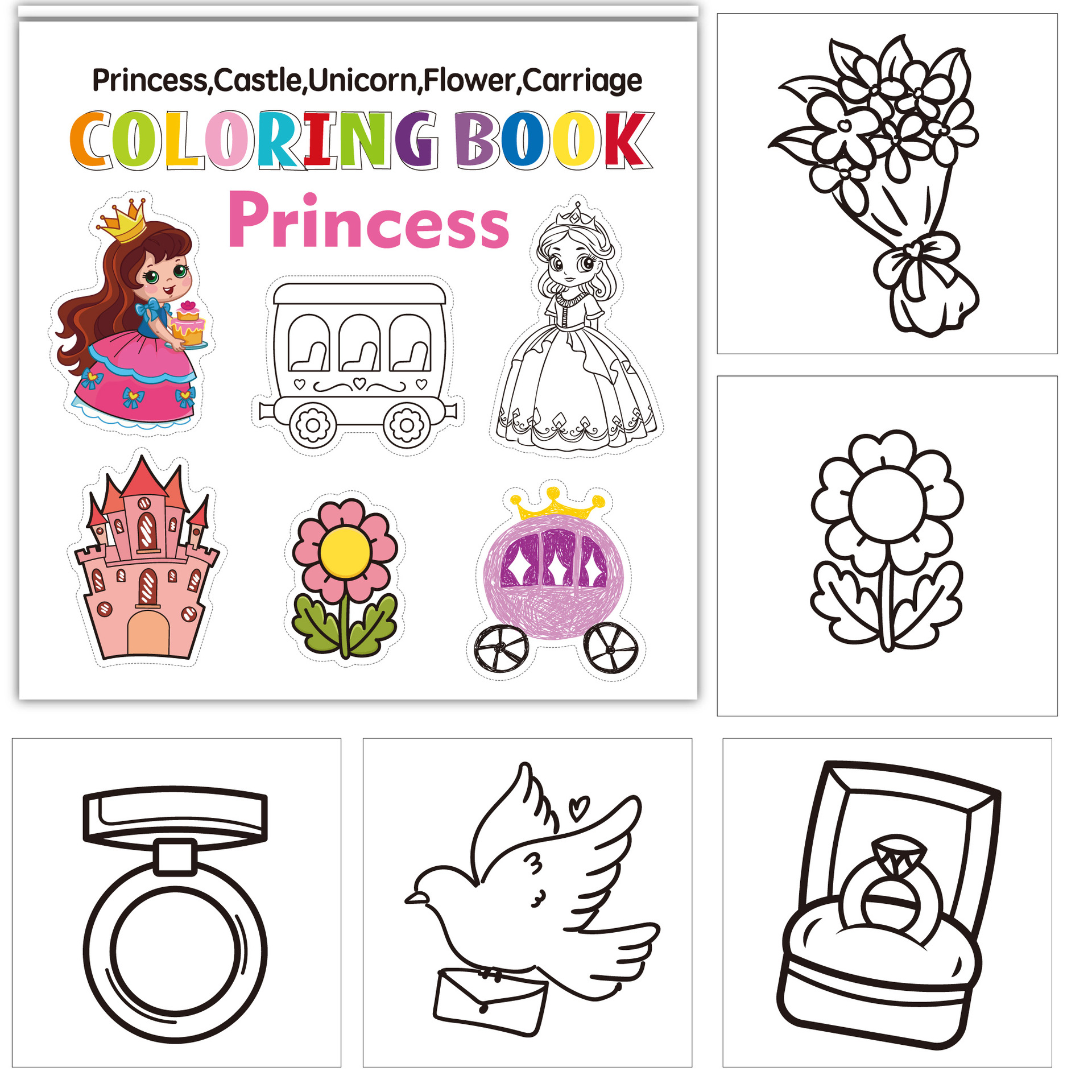 Mixed--Princess-DX-8.5x8.5cm