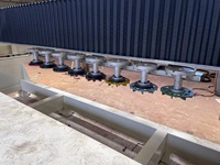 Machine de polissage de pierre automatique GBDM-3000N à plusieurs têtes, PLC et moteur 7,5 kW, certifiée CE, avec une longueur maximale de 3200 mm pour le granit et le marbre