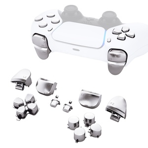 ชุดปุ่มกดแบบ OEM สำหรับคอนโทรลเลอร์ PS5 รุ่น 11in1 พร้อมปุ่ม D-pad และปุ่มแอคชั่น  วัสดุพลาสติกเคลือบเงา สำหรับ Playstation5 - Product Image 2