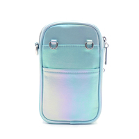 Sac bandoulière compact YIEYIE Fashion bleu sirène avec fermeture éclair, marque originale, prêt à la vente en gros