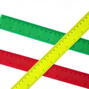 Reglas de Plástico del Fabricante con Buen Precio para el Mercado Africano, 30 cm, Artículos Escolares de Colores para Dibujo de Estudiantes, Papelería - Product Image 2