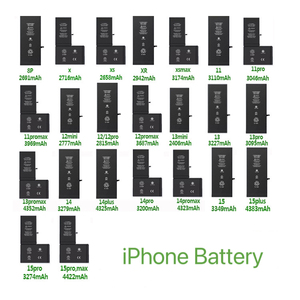 Batería de teléfono para Iphoen 8P X Xr <span class=keywords><strong>Xs</strong></span> 12 Pro Max 13 14 15 16 Todos los modelos 0 Cycle, batería de teléfono - Product Image 3