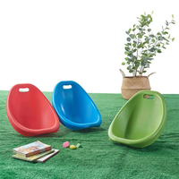 Nouveau design de chaise d'enfant relaxante en plastique chaise à bascule lounge pour enfants chaises en plastique équipement de jeu extérieur de fête