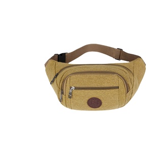 Sac de poitrine en toile pour homme, sac banane pour téléphone, idéal pour la randonnée, le travail de construction, sac bandoulière pour caissier - Product Image 4