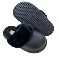 Chaussures d'hiver pour femmes, fermées, à plateforme, fourrées, imperméables, respirantes, légères, en peluche douce, antidérapantes, chaudes, en coton, pour intérieur et extérieur