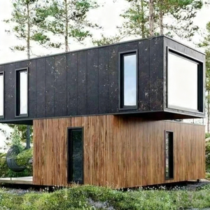 Bán chạy nhất hai tầng mô-đun Kết Cấu Thép nhà Container 3 phòng ngủ quán cà phê gian hàng nhà hàng quán bar bán lẻ biệt thự hiện đại - Product Image 3