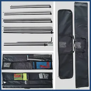 コーヒーアイスクリームジュースショッププロモーション屋外広告フェザーティアドロップフラッグ - Product Image 6