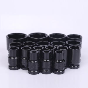 مقبس صدمات كهربائي سداسي قصير ، مخفض محول مفتاح البراغي ، 6 نقاط ، رأس - Product Image 6