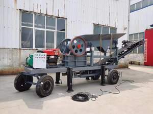 Concasseur à mâchoires Hengtong PE750*1060 à moteur diesel haute efficacité pour déchets de construction et minerais, 150 tonnes par heure, facile à utiliser - Product Image 3