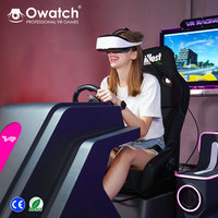 Máquina de Juegos de Carreras de Realidad Virtual de Tercera Generación, Simulador de Conducción de Automóviles con Movimiento de Realidad Virtual para Centros Comerciales, para PC y Metal
