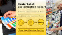 Masterbatch Warna Hitam Plastik Masterbatch PP PE ABS PET PLA