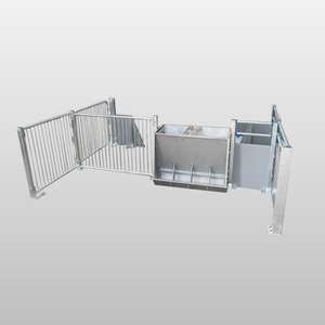 Nuevo Equipo Profesional para Granjas Porcinas, Comedero de Acero Galvanizado, Jaula de Destete para Lechones, Jaula de Cría, Alta Productividad HENGYIN HY236 - Product Image 3