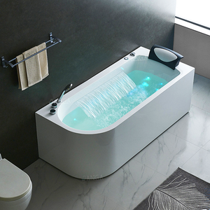 Bañera moderna de hidromasaje con cascada para baño, masaje, bañeras de baño, jacuzzi interior Jakuzzy para hoteles - Product Image 1