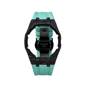 Kit de Modificación Upro Luminous con Base de Carbono Forjado y Correa de Silicona con Hebilla de Mariposa para Relojes AP S-watch Royal Pop - Product Image 4