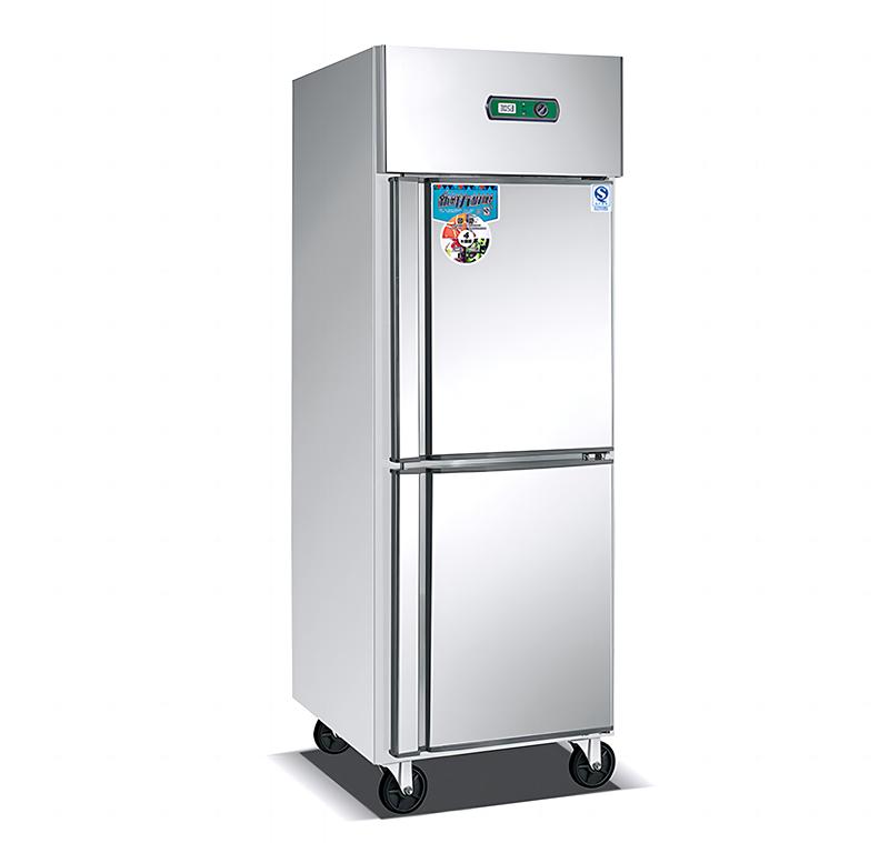 Commercial Kitchen Refrigerators Double Temperature Stainless
