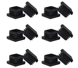 Tappo a tubo tondo di dimensioni miste personalizzate, tappi in plastica tonda nera, tappo con inserto scorrevole per sedia sgabello da tavolo gamba, tubo - Product Image 6