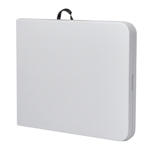 Table et Chaise Pliantes Portables en Plastique Blanc, 4ft, 6ft, 8ft, Modernes, pour Événements Extérieurs, Salle de Sport, Repas, Barbecue, Camping, Atelier - Vente en Gros - Product Image 6