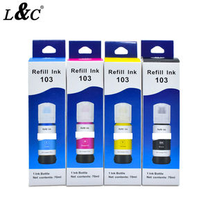 103 003 Inchiostro di ricarica compatibile premium in flacone per stampanti Epson L1110 L3110 L3111 L3116 L3150 L3151 L3156 L3160 L5190 L1210 - Product Image 1