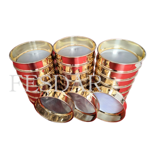 Juego de tamices estándar para pruebas de distribución de tamaño de agregados y polvos - Product Image 6