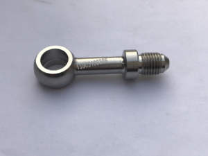 Nuove condizioni 3/8-24UNF in acciaio inox Banjo Eye estremità del freno PTFE raccordi per freno parti <span class=keywords><strong>Auto</strong></span> freno 24UNF - Product Image 4