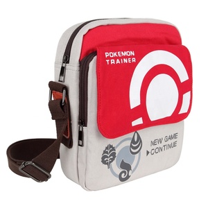 กระเป๋าผ้าแคนวาสสะพายไหล่ลายอนิเมะดาบพิฆาตอสูร ไททัน โมเตะ ซู ชิ แฟรี่เทล สำหรับนักเรียน ลายทันจิโร่ เนซึโกะ - Product Image 3