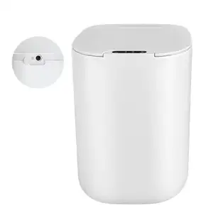 Intelligent Automatic Touch-Free Rectangular Rechargeable Dustbin Smart Waste Bins Trash Can