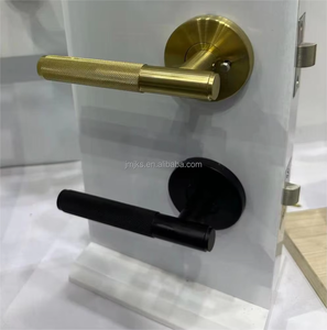 Serrature Moderne a Strisce in Lega di Zinco per Porte in Legno, Multicolore Opzionale, con Copertura Decorativa per Serratura e Foro Chiave, Facili da Installare - Product Image 2