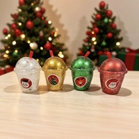 Bestseller Européen et Américain : Jouet Anti-Stress en Caoutchouc à Rebond Lent Thème Noël Bonbons de Mélasse pour Filles et Garçons 14 ans