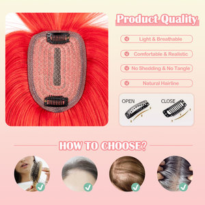 ท็อปเปอร์ผมแท้ 100% แบบเรมี่จากจีน สำหรับผู้หญิง ทรงลอนลึก  ฐานลูกไม้แบบมองไม่เห็น  <span class=keywords><strong>เทคนิค</strong></span>การปิด<span class=keywords><strong>ผม</strong></span>ด้วยลูกไม้ สำหรับ<span class=keywords><strong>ผม</strong></span>บาง - Product Image 4