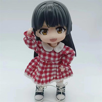 Jupe à carreaux pour poupée Ob11 YMY 12 points BJD, vêtements pour poupée, échelle 1/12, tissu GSC, assorti à toutes les tenues, été, Molly P9