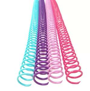 สันห่วงพลาสติกสำหรับเครื่องเข้าเล่ม/สันห่วงพลาสติกหลากสี/สันห่วงพีวีซี - Product Image 2