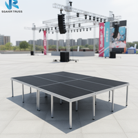 Table de DJ portable en aluminium de haute qualité, pliable, mobile, pour bar de nuit et événements