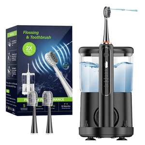 <span class=keywords><strong>Cepillo</strong></span> de dientes eléctrico portátil, hilo <span class=keywords><strong>dental</strong></span> para el hogar, aparatos de cuidado bucal, dispositivos de limpieza con alimentación USB, <span class=keywords><strong>irrigador</strong></span> sónico - Product Image 1