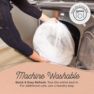 Chengjun 61*61*18cm Winter Warmes Anpassbares Waschbares Memory-Schaum Kunstfell Plüsch Weiches Modisches Haustierbett für Katzen und Hunde - Product Image 5