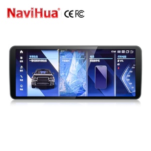NaviHua 12,8 pouces pour BMW Série 5 F10 CIC NBT Écran autoradio Android Auto Lecteur multimédia de voiture Navigation Unité centrale Moniteur Amélioration - Product Image 1