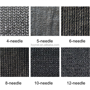 ブラックカラーHDPE材料シャドーネット農業ガーデンサンシェード布生地温室用 - Product Image 6